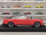 [Henson & Heaven] 1:18 Rolls-Royce 2024 Spectre Semaphore Pink & Black Model Car Resin