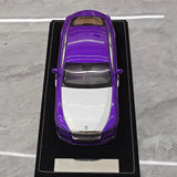 [Henson & Heaven] 1:18 Rolls-Royce 2024 Spectre Semaphore Purple & Silver Model Car Resin