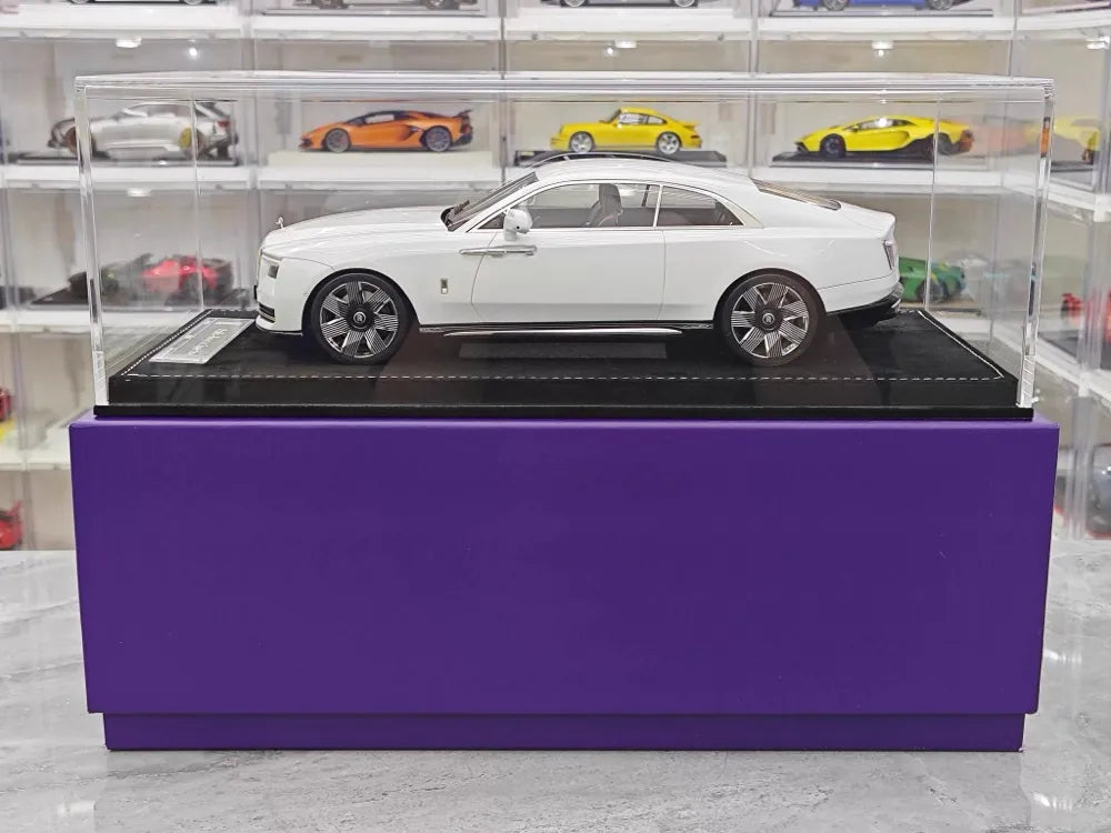 [Henson & Heaven] 1:18 Rolls-Royce 2024 Spectre Semaphore White Model Car Resin