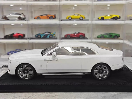 [Henson & Heaven] 1:18 Rolls-Royce 2024 Spectre Semaphore White Model Car Resin