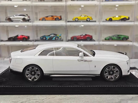 [Henson & Heaven] 1:18 Rolls-Royce 2024 Spectre Semaphore White Model Car Resin