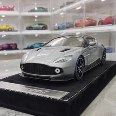 [Henson & Heaven] 1:18 Aston Martin 2019 Vanquish Zagato Shooting Brake Gray Model Car Resin