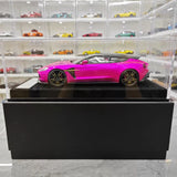 [Henson & Heaven] 1:18 Aston Martin 2019 Vanquish Zagato Shooting Brake Purple Model Car Resin