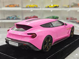 [Henson & Heaven] 1:18 Aston Martin 2019 Vanquish Zagato Shooting Brake Pink Model Car Resin