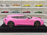 [Henson & Heaven] 1:18 Aston Martin 2019 Vanquish Zagato Shooting Brake Pink Model Car Resin