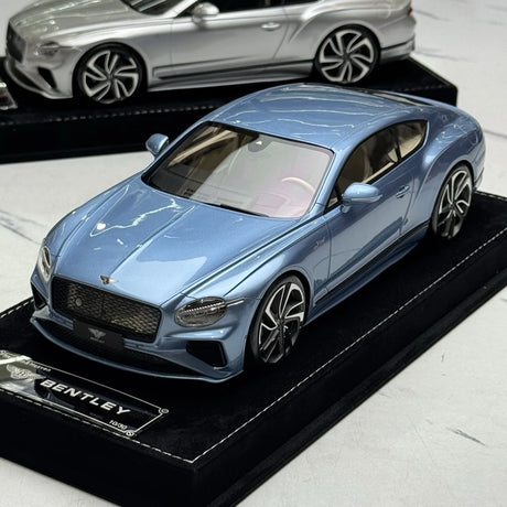 [Henson & Heaven] 1:18 Bentley 2025 Continental GT Speed Blue Model Car Resin