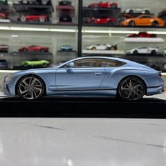 [Henson & Heaven] 1:18 Bentley 2025 Continental GT Speed Blue Model Car Resin