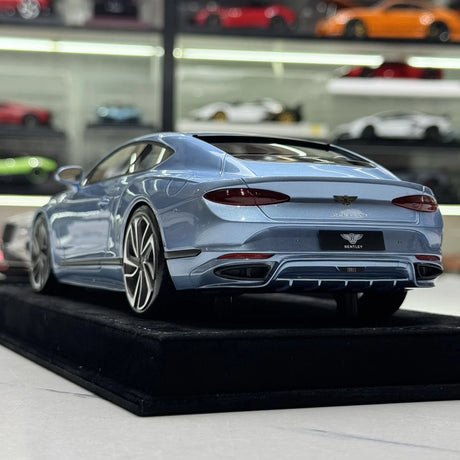 [Henson & Heaven] 1:18 Bentley 2025 Continental GT Speed Blue Model Car Resin