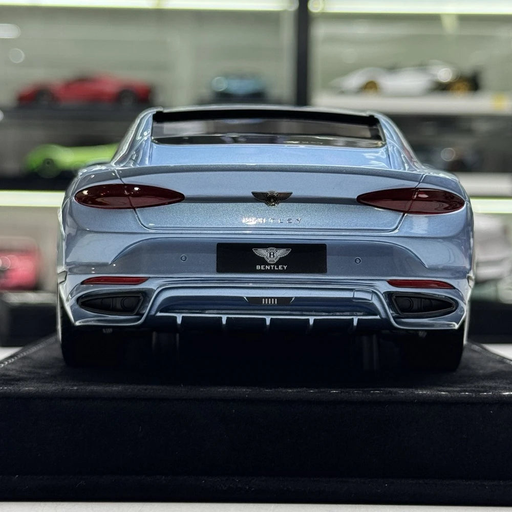 [Henson & Heaven] 1:18 Bentley 2025 Continental GT Speed Blue Model Car Resin