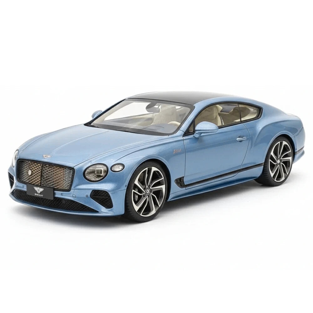 [Henson & Heaven] 1:18 Bentley 2025 Continental GT Speed sininen pienoismalli Hartsi