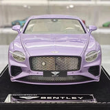 [Henson & Heaven] 1:18 Bentley 2025 Continental GT Speed lila modellbil harts