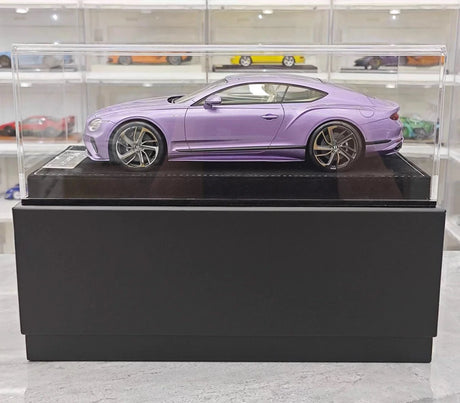 [Henson & Heaven] 1:18 Bentley 2025 Continental GT Speed Purple Model Car Resin