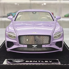 [Henson & Heaven] 1:18 Bentley 2025 Continental GT Speed Purple Model Car Resin