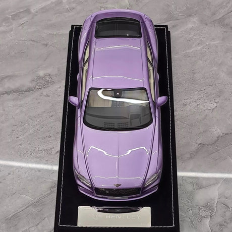 [Henson & Heaven] 1:18 Bentley 2025 Continental GT Speed Purple Model Car Resin