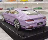 [Henson & Heaven] 1:18 Bentley 2025 Continental GT Speed lila modellbil harts