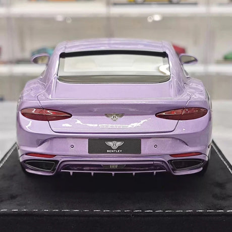 [Henson & Heaven] 1:18 Bentley 2025 Continental GT Speed Purple Model Car Resin