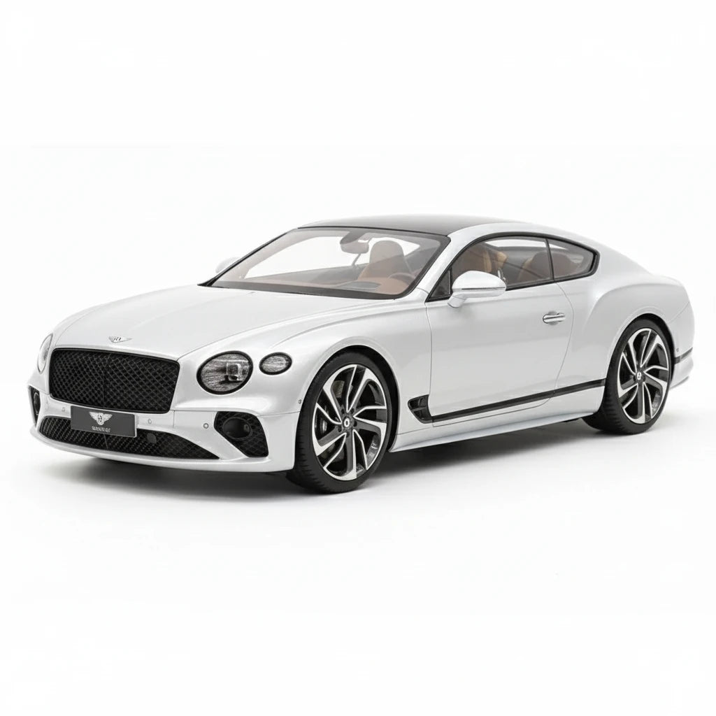 [Henson & Heaven] 1:18 Bentley 2025 Continental GT Speed Silver Model Car Resin