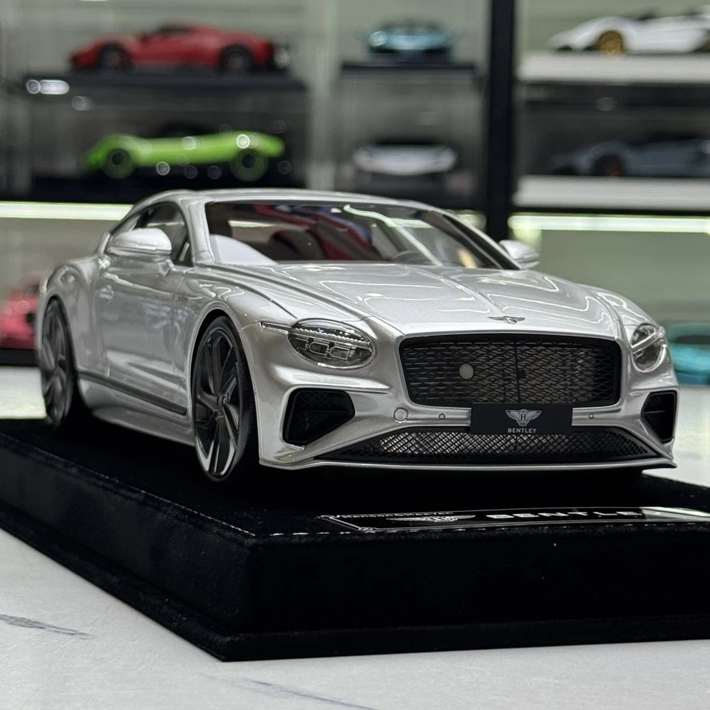 [Henson & Heaven] 1:18 Bentley 2025 Continental GT Speed hopea pienoismalli Hartsi