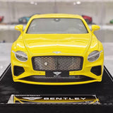[Henson & Heaven] 1:18 Bentley 2025 Continental GT Speed gul modellbil harts