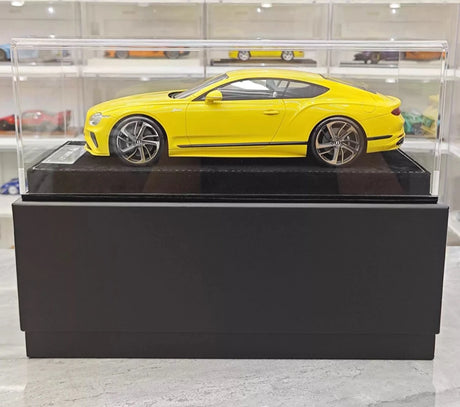 [Henson & Heaven] 1:18 Bentley 2025 Continental GT Speed Yellow Model Car Resin