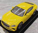 [Henson & Heaven] 1:18 Bentley 2025 Continental GT Speed gul modellbil harts