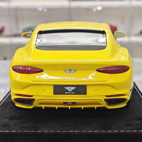 [Henson & Heaven] 1:18 Bentley 2025 Continental GT Speed Yellow Model Car Resin