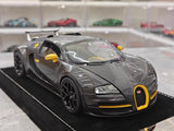 [Henson & Heaven] 1:18 Bugatti 2005 Veyron Black Model Car Resin