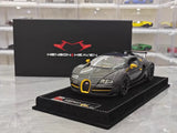 [Henson & Heaven] 1:18 Bugatti 2005 Veyron Black Model Car Resin
