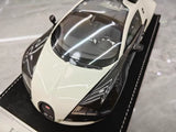 [Henson & Heaven] 1:18 Bugatti 2005 Veyron Black & White Model Car Resin