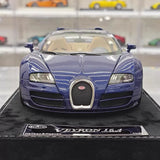 [Henson & Heaven] 1:18 Bugatti 2005 Veyron Blue Model Car Resin