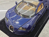 [Henson & Heaven] 1:18 Bugatti 2005 Veyron Blue Model Car Resin
