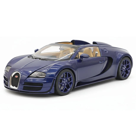 [Henson & Heaven] 1:18 Bugatti 2005 Veyron Blue Model Car Resin