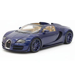 [Henson & Heaven] 1:18 Bugatti 2005 Veyron Blue Model Car Resin