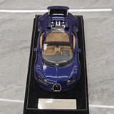 [Henson & Heaven] 1:18 Bugatti 2005 Veyron Blue Model Car Resin