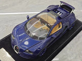 [Henson & Heaven] 1:18 Bugatti 2005 Veyron Blue Model Car Resin