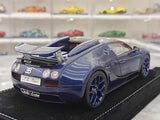 [Henson & Heaven] 1:18 Bugatti 2005 Veyron Blue Model Car Resin