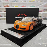 [Henson & Heaven] 1:18 Bugatti 2005 Veyron orange Splash Livery harts