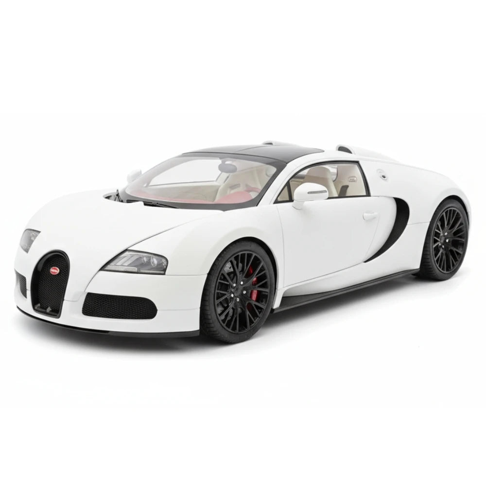 [Henson & Heaven] 1:18 Bugatti 2005 Veyron White Model Car Resin