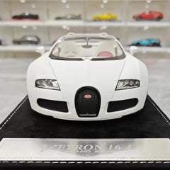 [Henson & Heaven] 1:18 Bugatti 2005 Veyron White Model Car Resin
