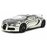 [Henson & Heaven] 1:18 Bugatti 2005 Veyron White & Black Model Car Resin