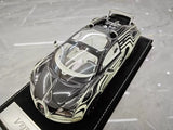 [Henson & Heaven] 1:18 Bugatti 2005 Veyron White & Black Model Car Resin