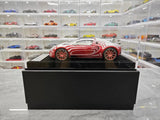 [Henson & Heaven] 1:18 Bugatti 2005 Veyron ホワイト & レッド モデルカー レジン