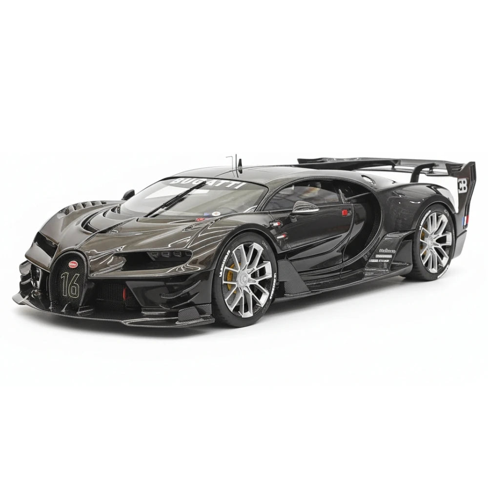 [Henson & Heaven] 1:18 Bugatti 2015 Vision Gran Turismo noir voiture miniature Resin