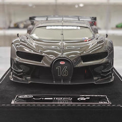 [Henson & Heaven] 1:18 Bugatti 2015 Vision Gran Turismo noir voiture miniature Resin