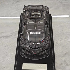 [Henson & Heaven] 1:18 Bugatti 2015 Vision Gran Turismo noir voiture miniature Resin