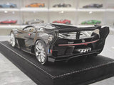[Henson & Heaven] 1:18 Bugatti 2015 Vision Gran Turismo noir voiture miniature Resin