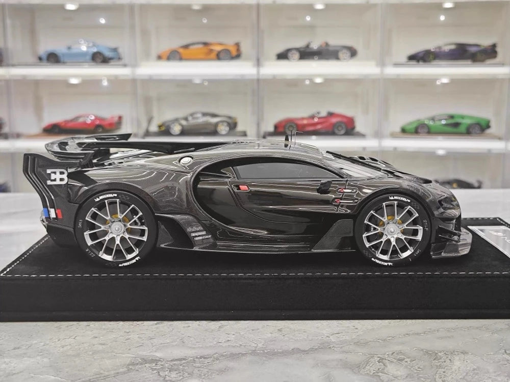 [Henson & Heaven] 1:18 Bugatti 2015 Vision Gran Turismo noir voiture miniature Resin