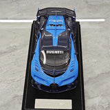 [Henson & Heaven] 1:18 Bugatti 2015 Vision Gran Turismo Blue Model Car Resin