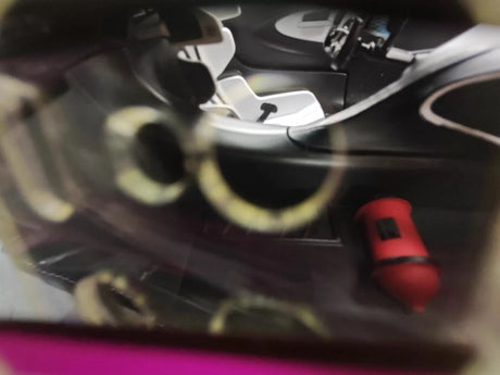 [Henson & Heaven] 1:18 Bugatti 2015 Vision Gran Turismo Purple Model Car Resin