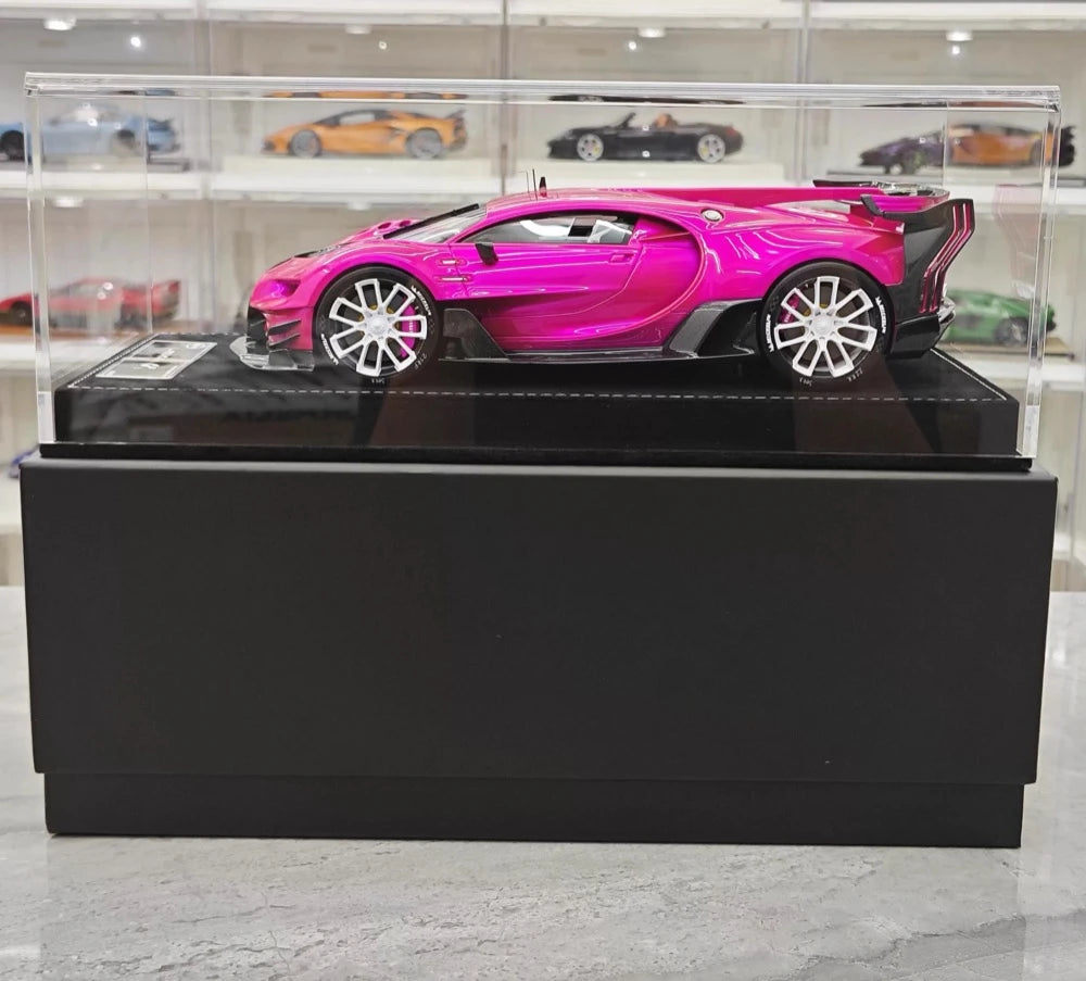 [Henson & Heaven] 1:18 Bugatti 2015 Vision Gran Turismo パープル モデルカー レジン